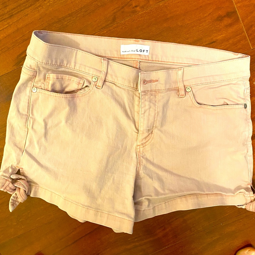 Loft denim shorts size 29/8